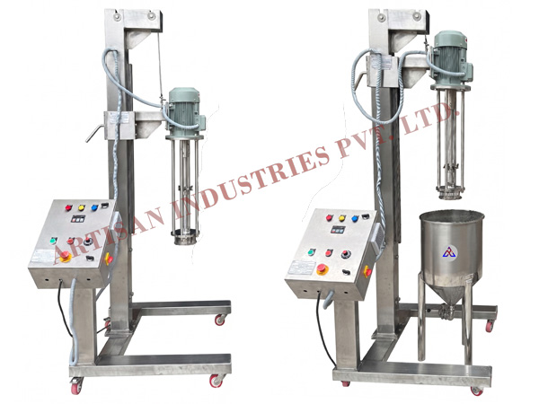 High Shear Batch Mixer- Manual Lifting