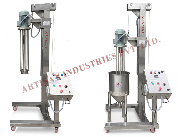 High Shear Batch Mixer- Motorized Lifting