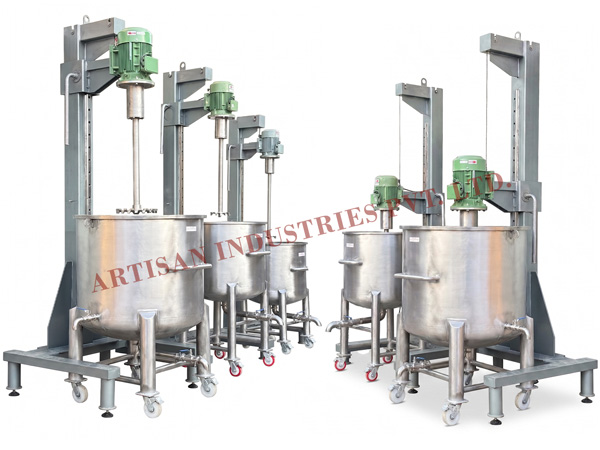 High Speed Disperser- Manual Lifting