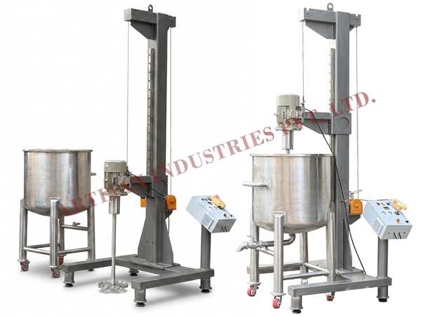 High Speed Disperser-Motorized Lifting
